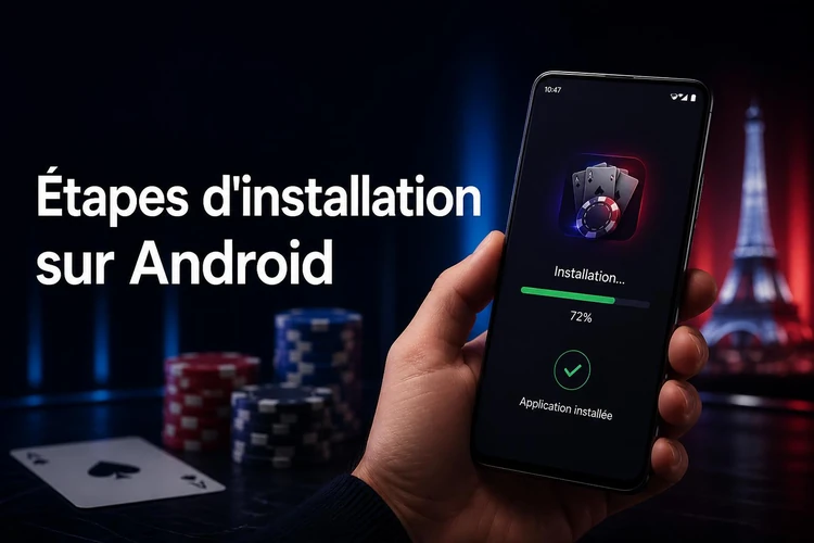 Étapes d'installation sur Android