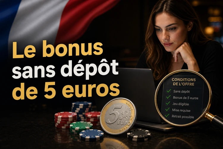 Qu'est-ce que le bonus sans dépôt de 5 euros chez Julius Casino ?