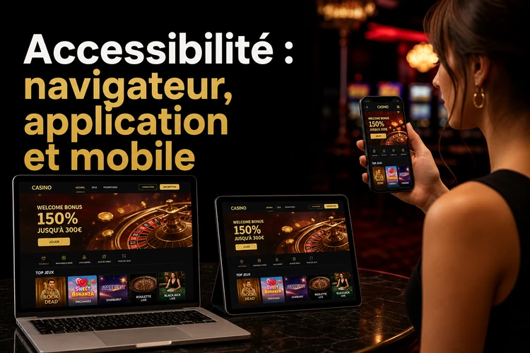 Accessibilité : navigateur, application et mobile